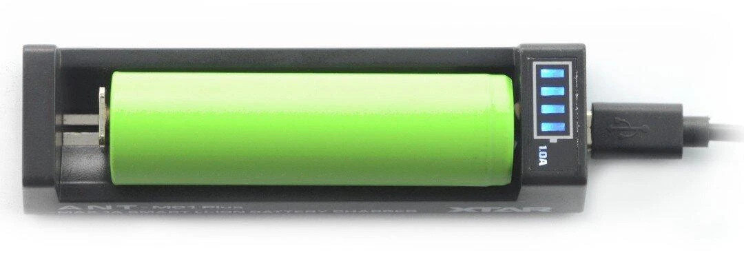 Xtar universalus ličio jonų akumuliatorių įkroviklis ANT (MC1 PLUS)