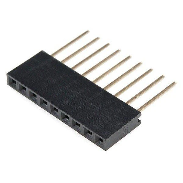 Oem Karpomas lizdas 1x9pin kaiščių 2.54m skirtas Arduino