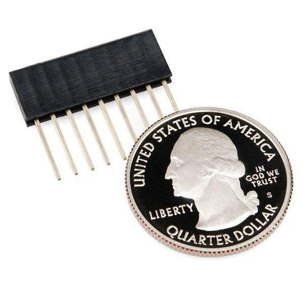 Oem Karpomas lizdas 1x9pin kaiščių 2.54m skirtas Arduino