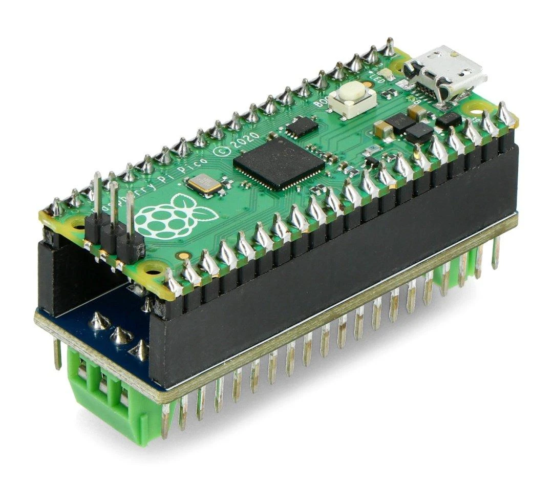 2 kanalų RS485 2 kanalų UART-RS485 modulis SP3485 skirtas Raspberry Pi Pico Waveshare 19717