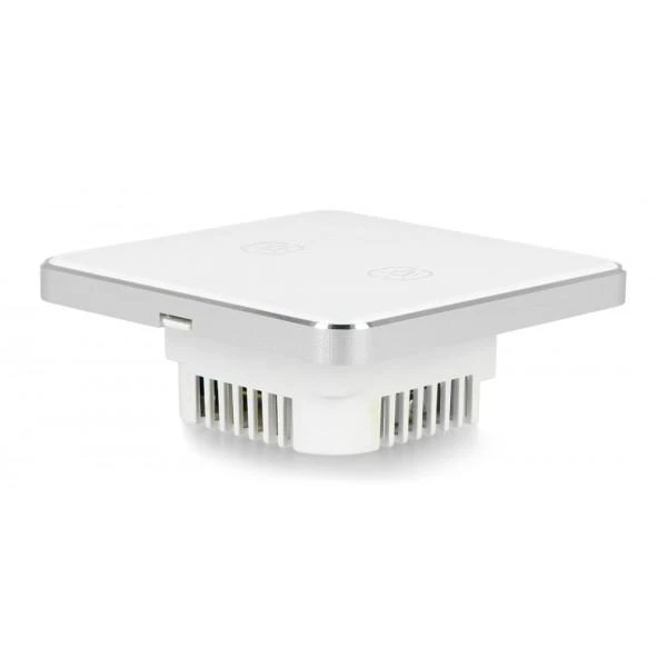 Oem 2 kanalų Sieninis jungiklis Tuya LS2 ZigBee