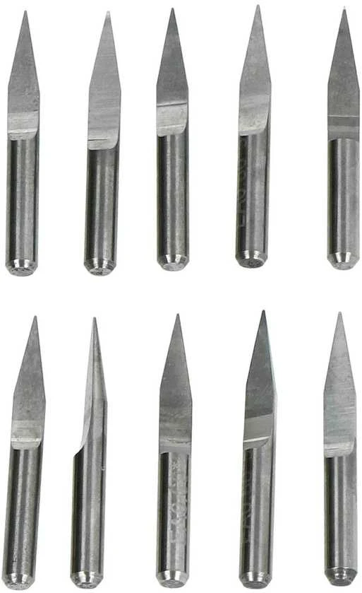 Grąžtas Oem 20 laipsnių V tipo CNC freza - 0.1 mm