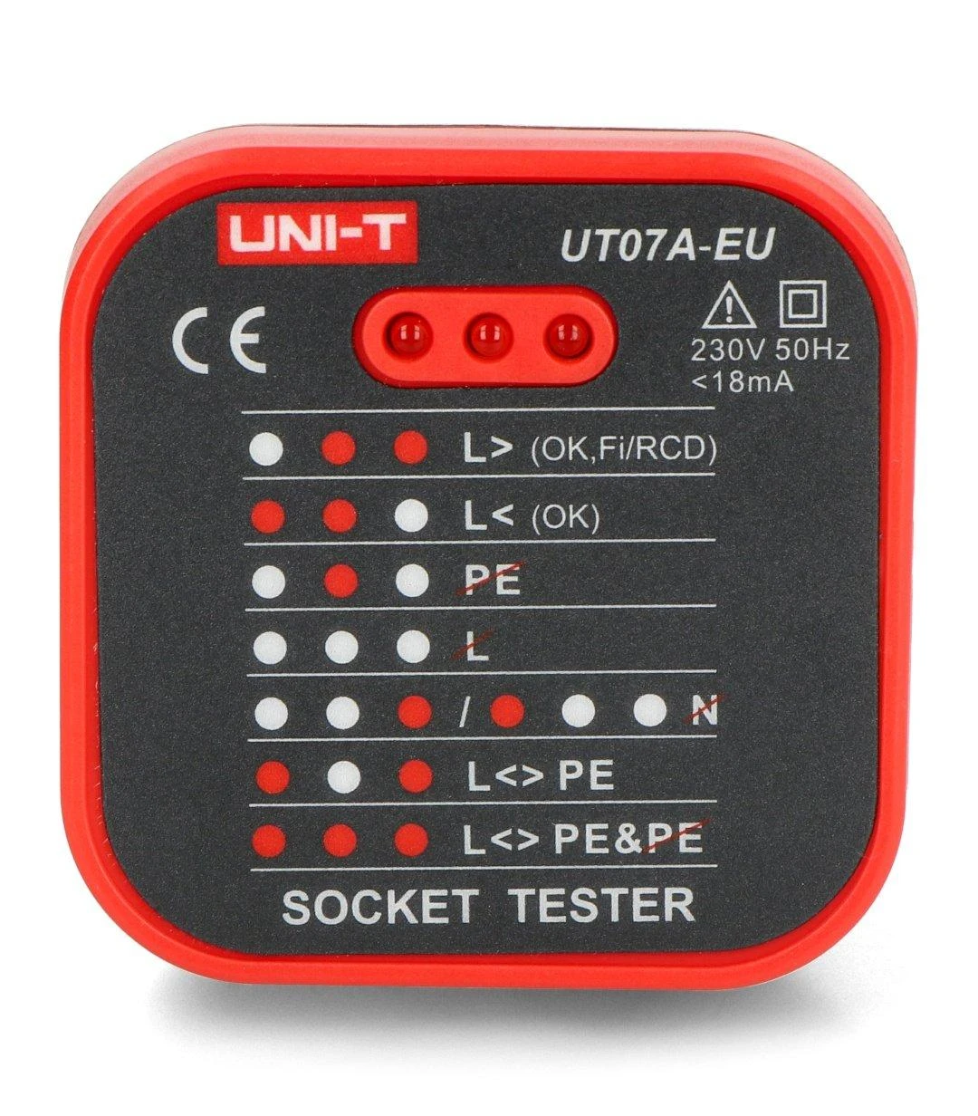 TINKLO LIZDŲ TESTERIS UT-07A-EU UNI-T