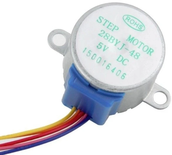28BYJ-48 žingsninis variklis su pavarų dėže - 5V 0.3A 0.03Nm - Arduino