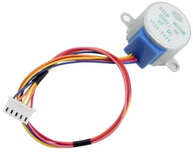28BYJ-48 žingsninis variklis su pavarų dėže - 5V 0.3A 0.03Nm - Arduino