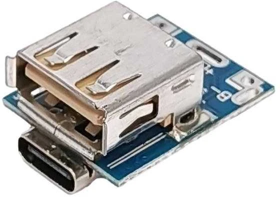 Oem 2xUSB 5V elementų įkrovimo ir apsaugos modulis - maitinimo bankui, Li-Po, Li-Ion