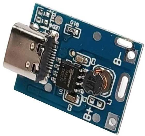 Oem 2xUSB 5V elementų įkrovimo ir apsaugos modulis - maitinimo bankui, Li-Po, Li-Ion