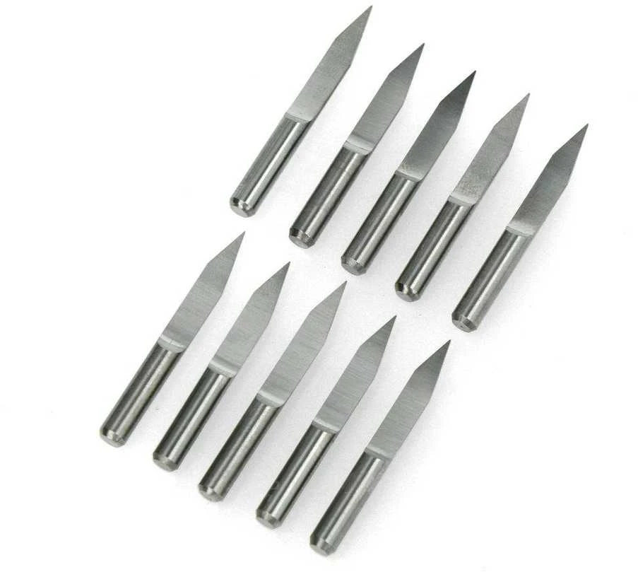 Grąžtas Oem 30 laipsnių V tipo CNC freza - 0.2 mm