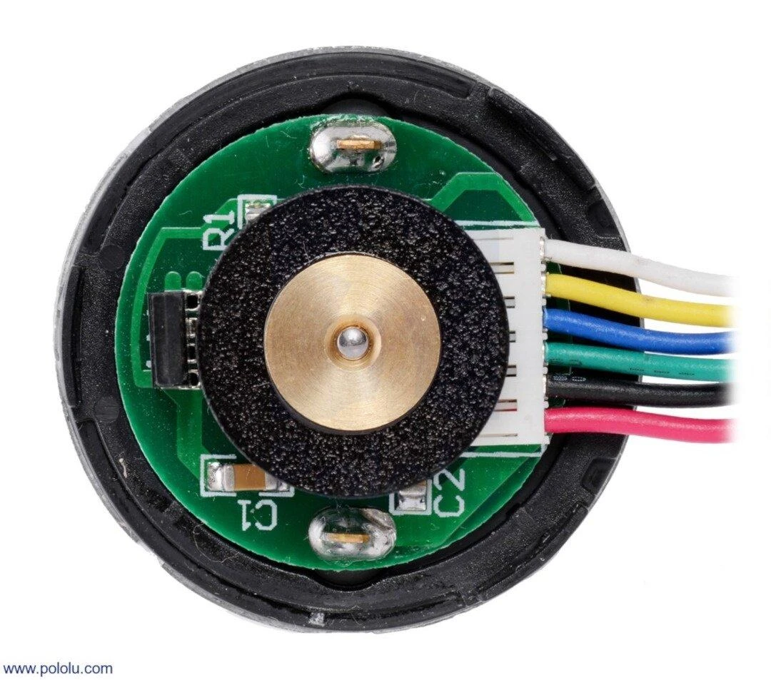 30:1 metalinis variklis 24V 37Dx68L 330RPM su 64 CPR enkoderiu, Pololu 4692