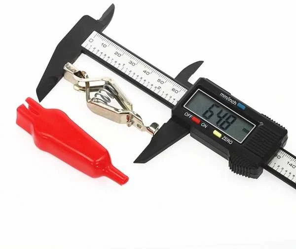 Oem 30A aligatoriaus segtukas - spyruoklinis elektrinis segtukas - krokodilo segtukai - 2 vnt