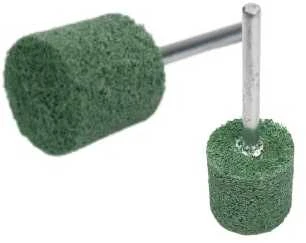 Oem 320# nailono pluošto poliravimo diskas - žalias - 3 mm abrazyvinė galvutė