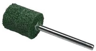 Oem 320# nailono pluošto poliravimo diskas - žalias - 3 mm abrazyvinė galvutė