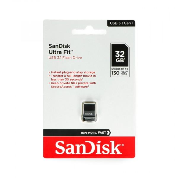 USB atmintukas Sandisk Ultra USB 3.1 32GB (130 MB / s) | Varle.lt