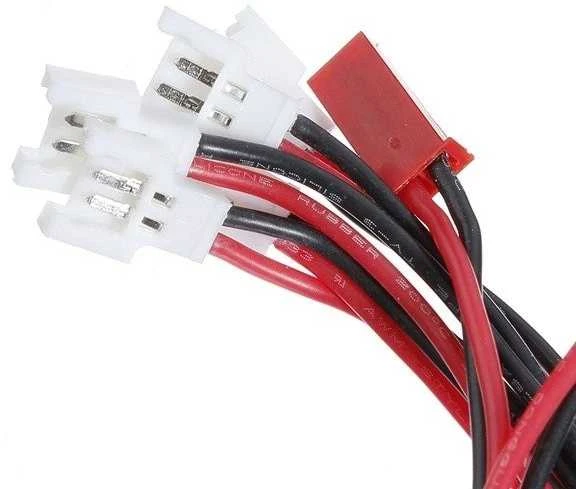 Oem 3.7 V 1-in-5 įkroviklio laidas (Molex 51005 kištukas), skirtas Sym ir Walker mini dronams
