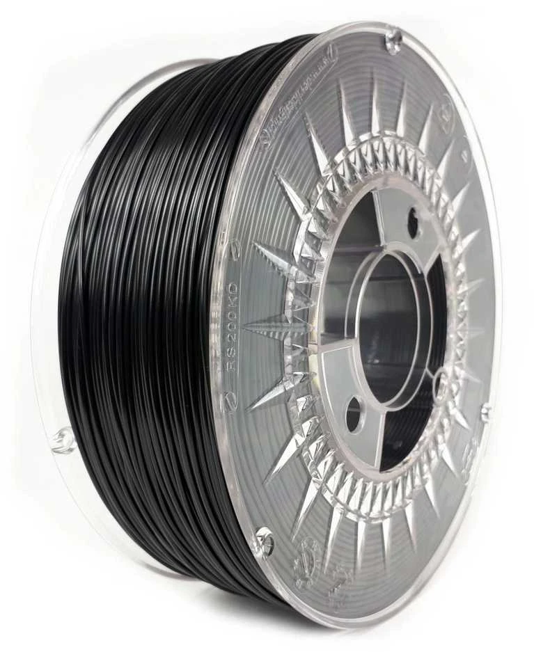 3D plastikas Devil Design ABS+ 1.75mm 0.8kg - Juodas
