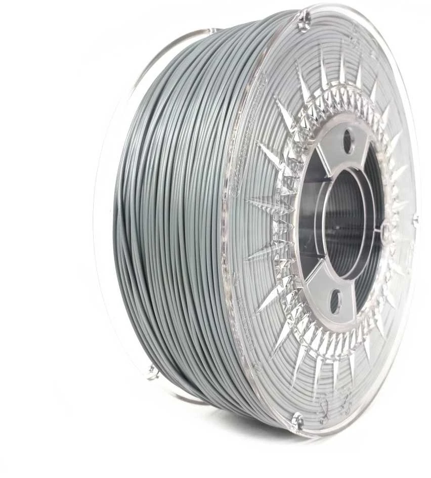 Pilkas ABS+ 1.75mm siūlas skaidrioje ritėje