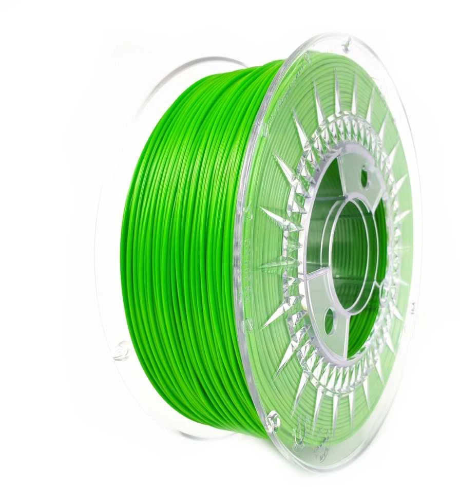3D plastikas Devil Design PET-G 1.75mm 1kg - Bright Žalias