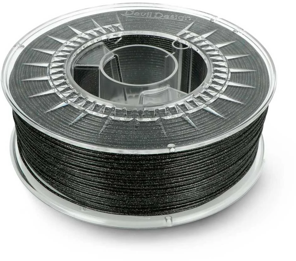 DEVIL DESIGN 05902280031895 filamentas PLA GALAXY Juodas 1.75mm 1kg