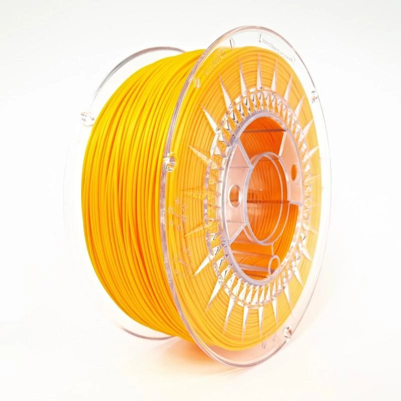 PLA plastikas 1.75mm oranžinė ritė