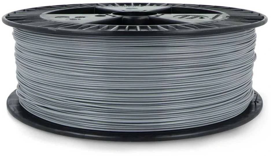 PLA 1.75mm pilkas 3D spausdinimo filamentas ant ritės