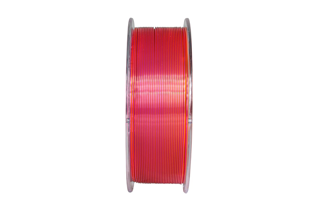 Devil Design Silk Dual siūlas - rožinė ir oranžinė ritė