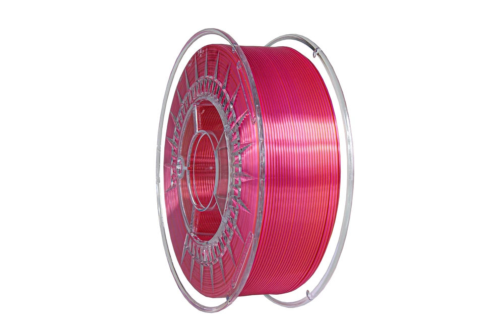 Devil Design Silk Dual rožinis 3D plastikas ritėje