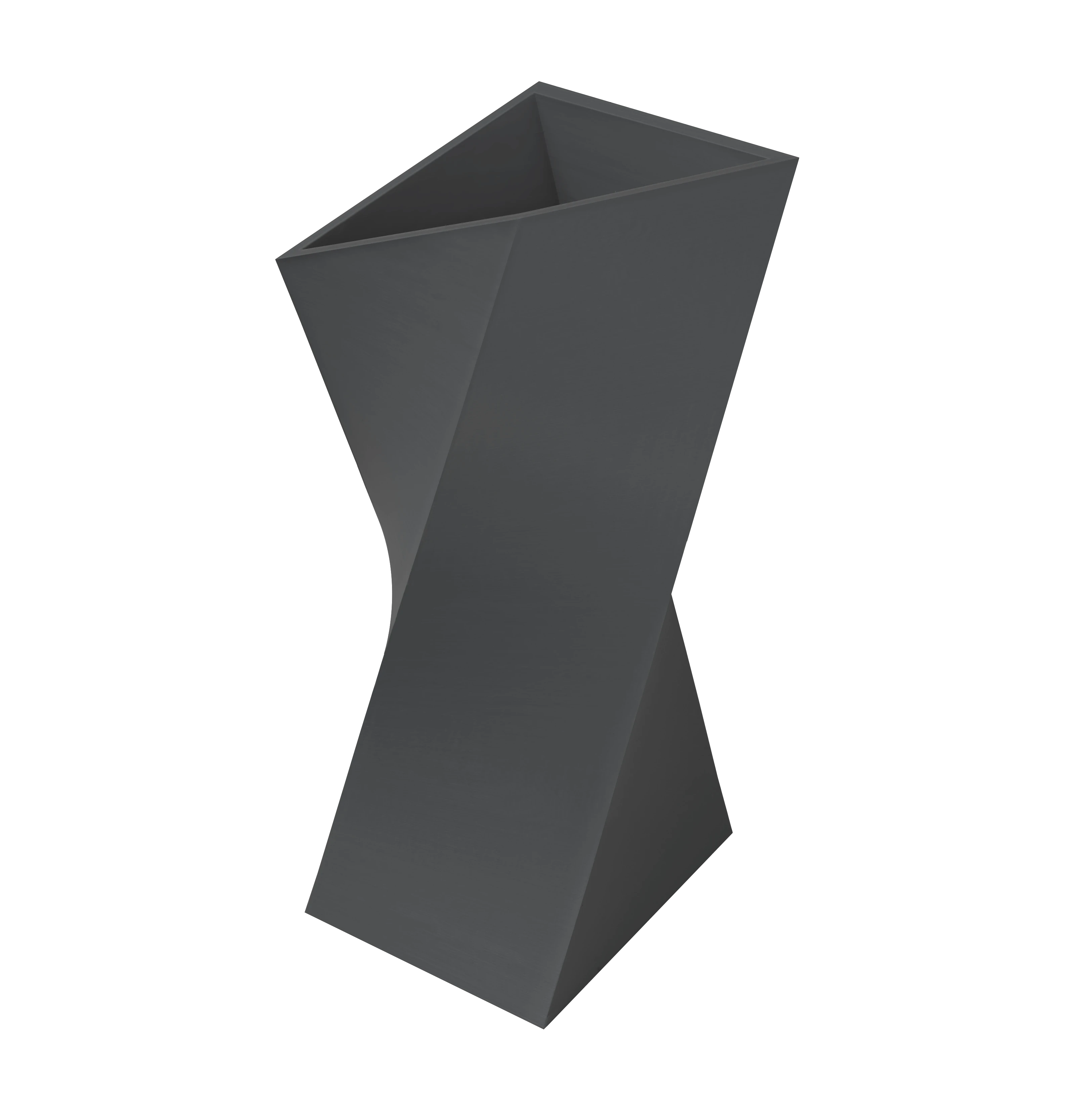 3D atspausdinta geometrinė vaza iš Fiberlogy ABS