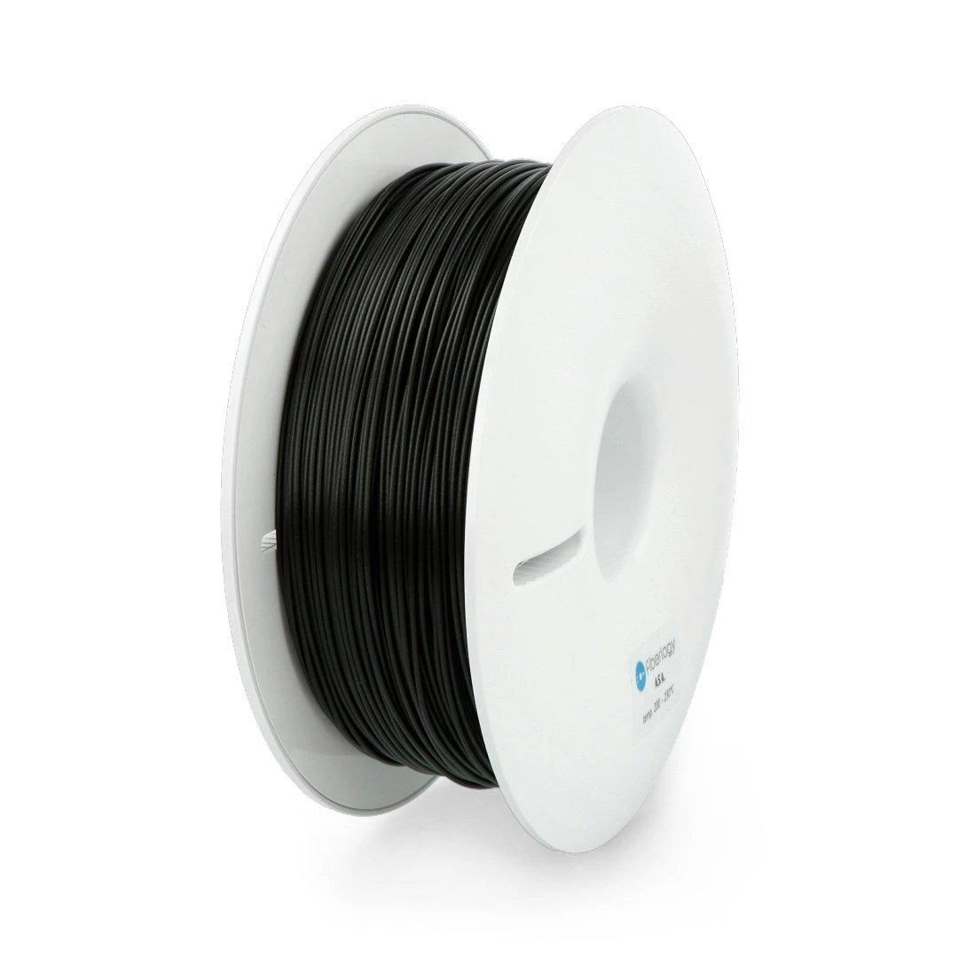 3D plastikas Fiberlogy ASA 1.75mm 0.75kg – Juodas