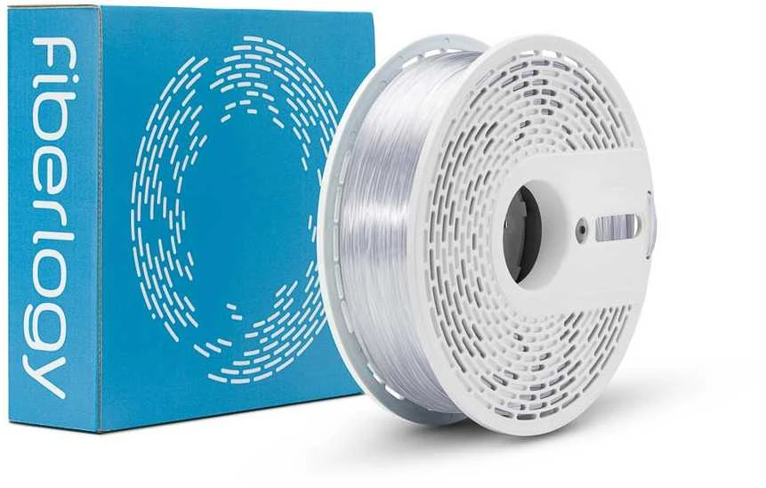 3D plastikas Fiberlogy Easy PET-G 1.75mm 0.85kg – Pure Transparent