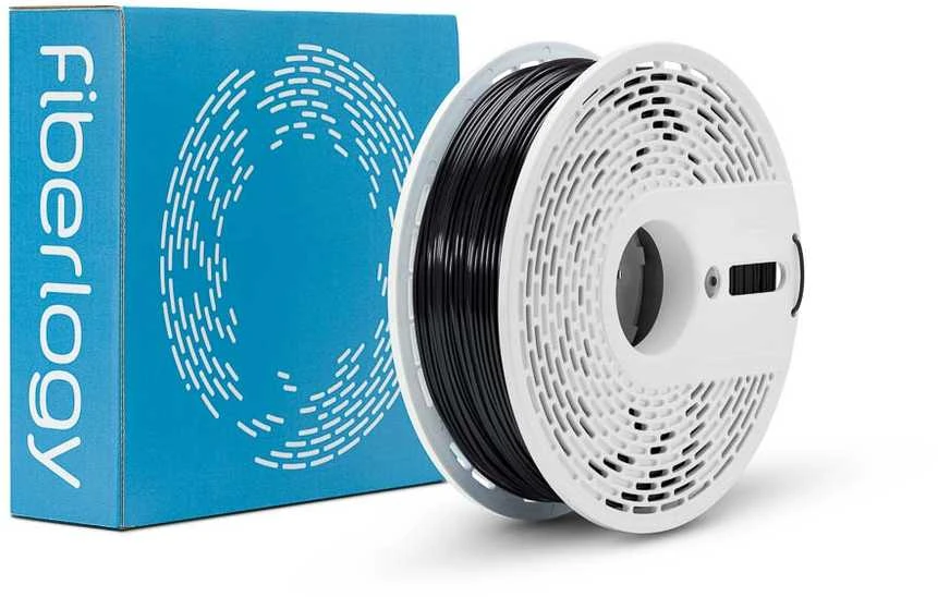 3D plastikas Fiberlogy Easy PET-G 1.75mm 0.85kg – Juodas