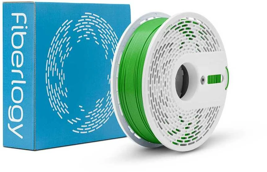 Žalias Fiberlogy PET-G siūlas su pakuote
