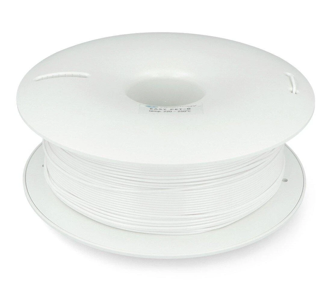 Fiberlogy PET-G baltas siūlas ritėje