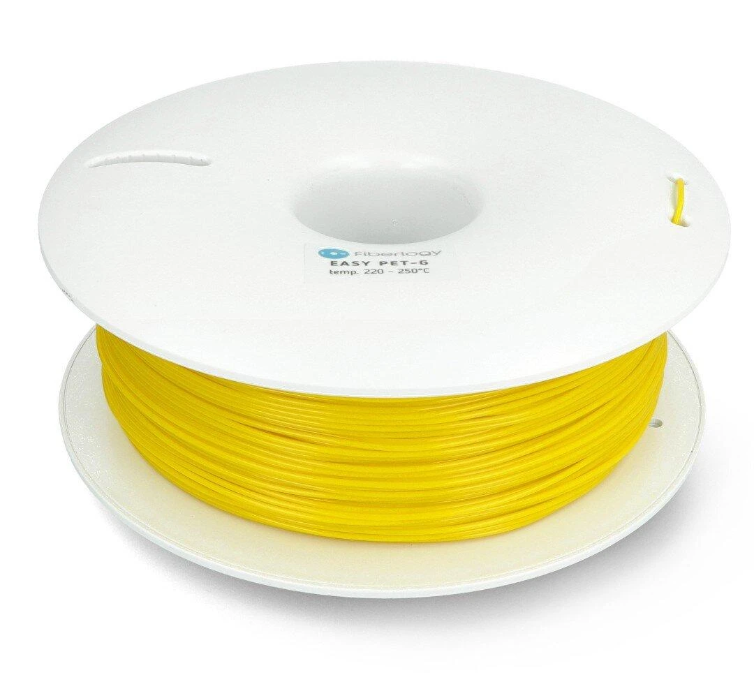 Fiberlogy PET-G siūlas geltona rite