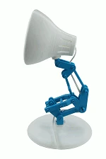 3D atspausdinta stalinė lempa