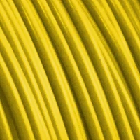 Fiberlogy Easy PLA auksinės gijos stambus planas