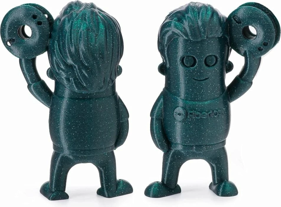 3D plastikas Fiberlogy Easy PLA 1.75mm 0.85kg - Alien Žalias