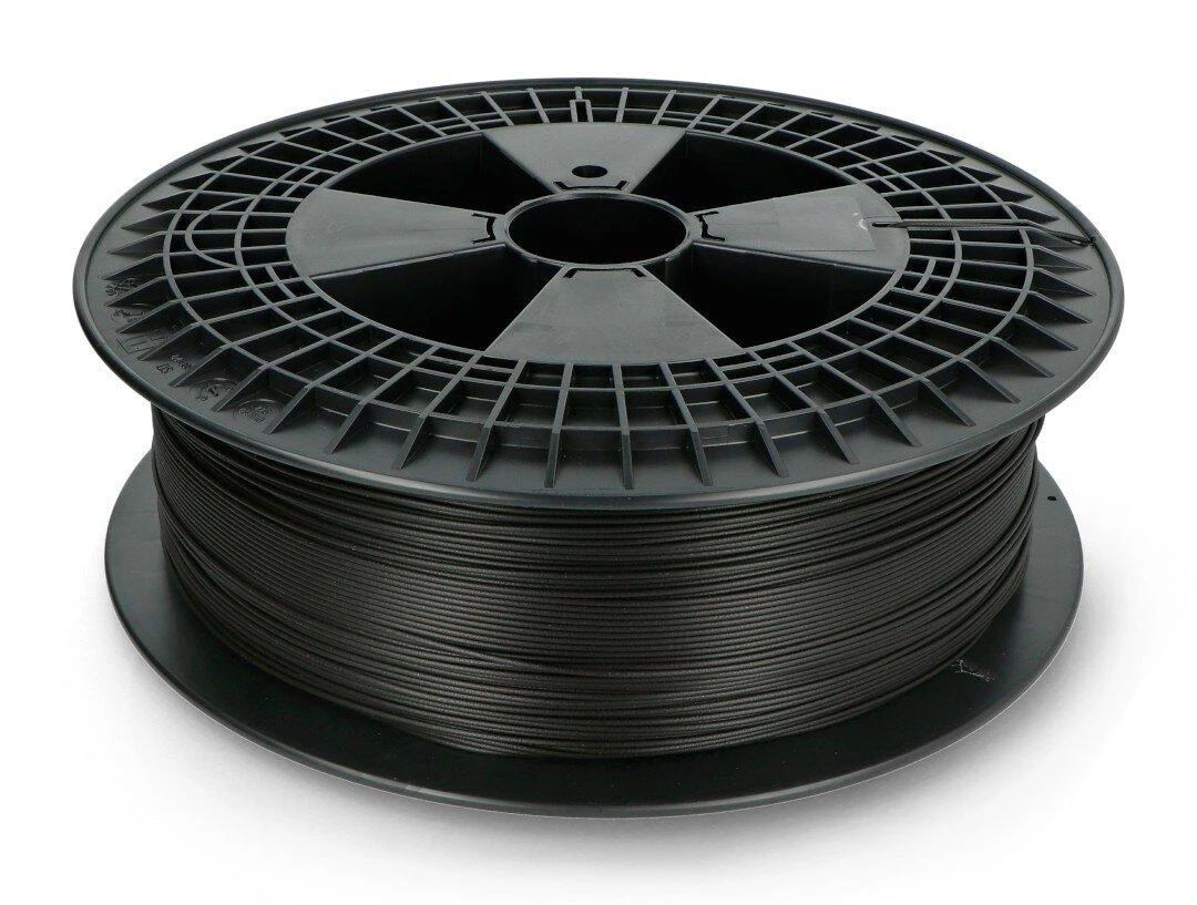 Juodas Fiberlogy Easy PLA 2.5kg ritės vaizdas