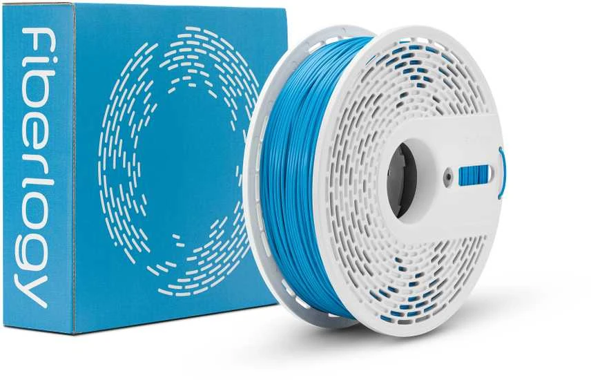 Fiberlogy Impact PLA mėlyna ritė su dėžute