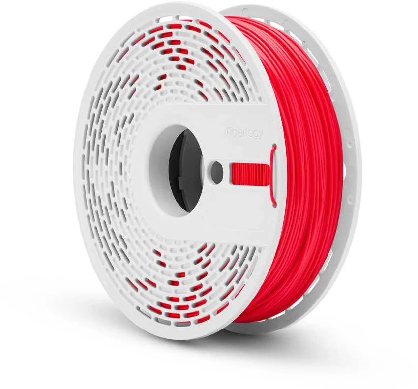 Raudonas Impact PLA 3D spausdinimo plastikas ritėje