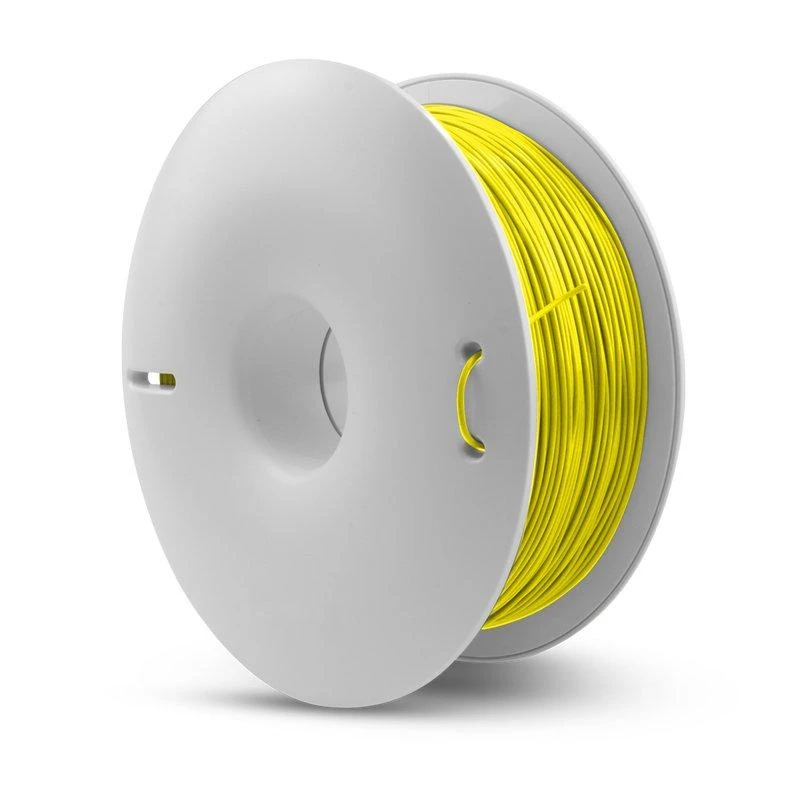 Fiberlogy Impact PLA ritė su geltonu gijos pluoštu