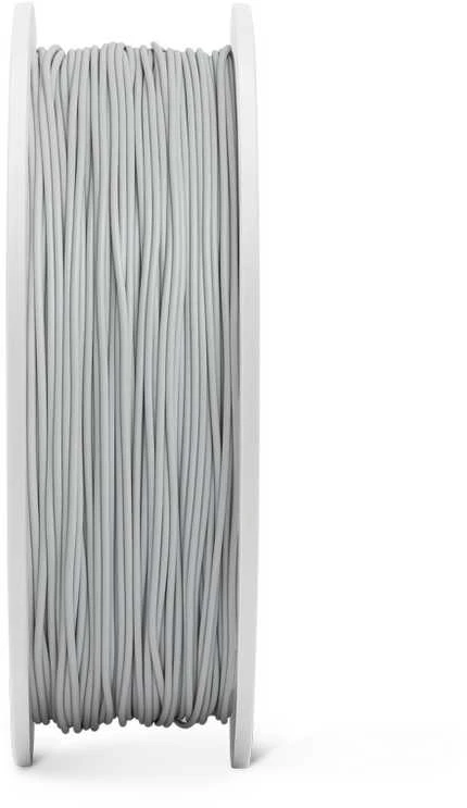 Fiberlogy Matte PET-G pilkas siūlas ant ritės