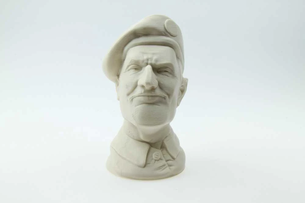 Fiberlogy Mineral PLA atspausdintas vyro biustas