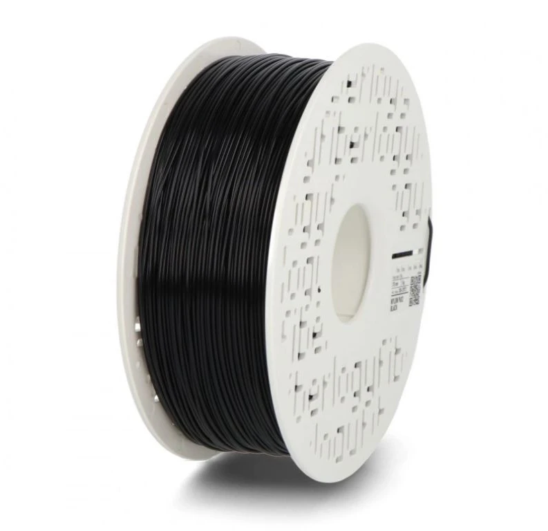 3D plastikas Fiberlogy Nylon PA12 1.75mm 1kg – Juodas