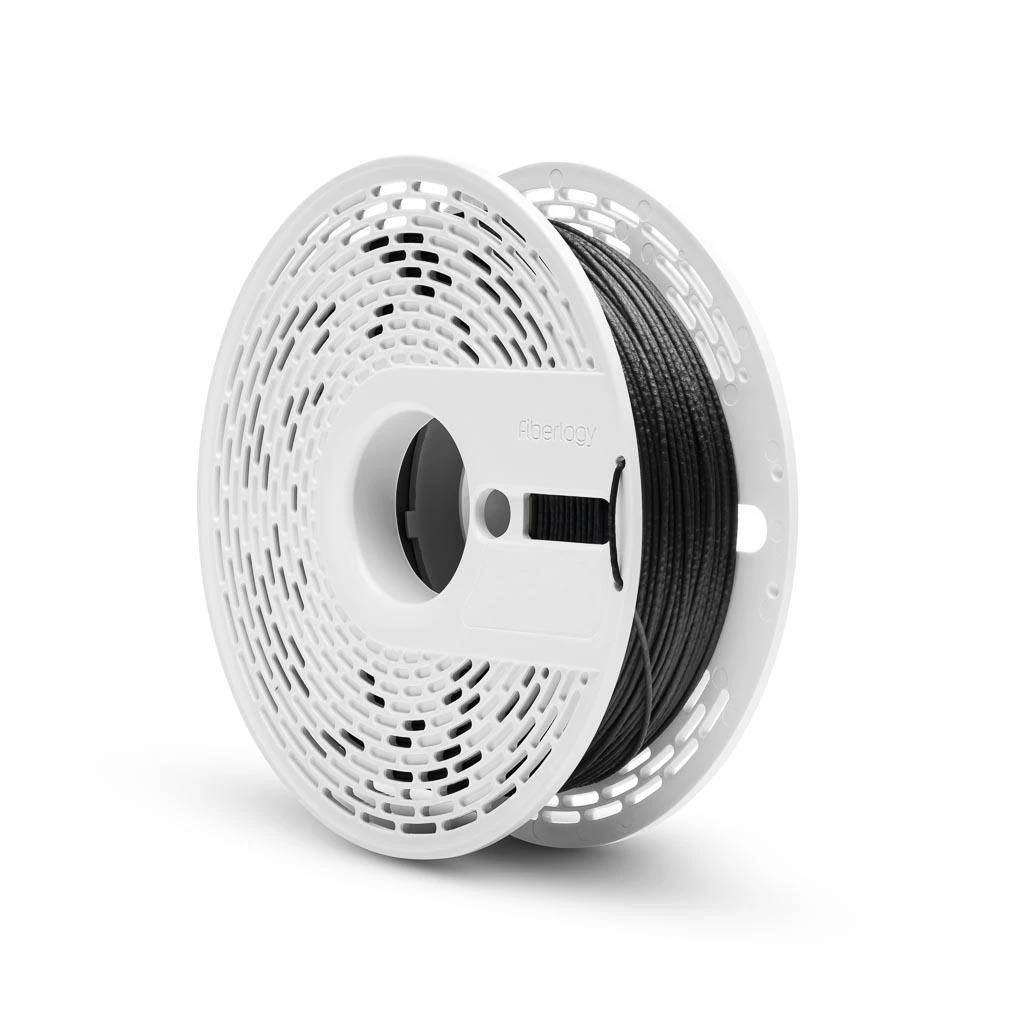 3D plastikas Fiberlogy Nylon PA12 + CF15 1.75mm 0.5kg – Juodas