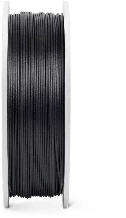 Fiberlogy PLA CF juodos spalvos ritė, vaizdas iš šono