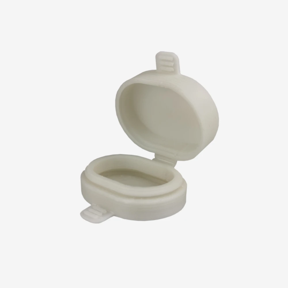 3D atspausdinta ovali dėžutė iš PP plastiko