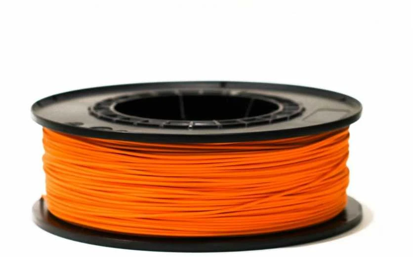 Oranžinė PLA+ plastiko gija 1kg rite