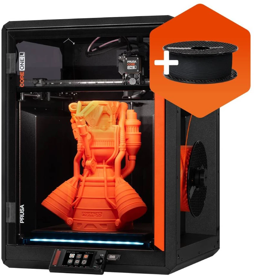 3D spausdintuvas – originalus Prusa CORE One L – surinktas