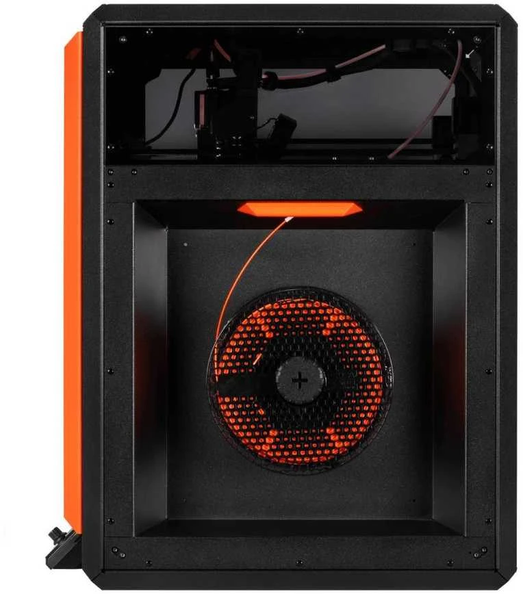 Prusa CORE One L 3D spausdintuvas – vaizdas iš viršaus
