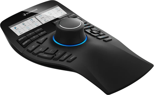 Pelė Hewlett Packard (HP) Myszka 3DConnexion SpaceMouse Enterprise su laidu juoda
